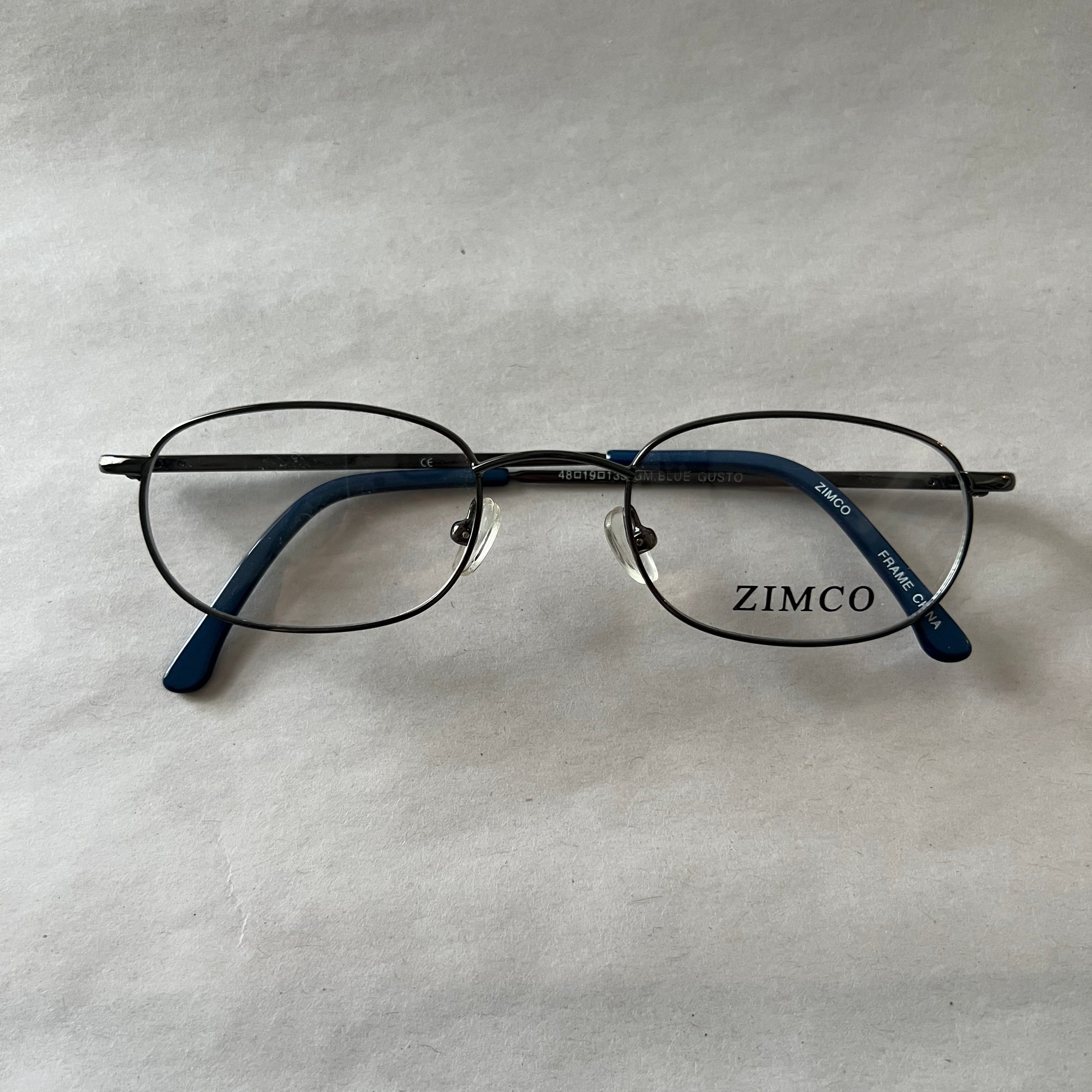Men's Zimco Gusto Blue (Includes Single Vision Polycarbonate Lens)