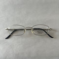 Men's Design Italy 471 Matte Platinum (Includes Single Vision Polycarbonate Lens)
