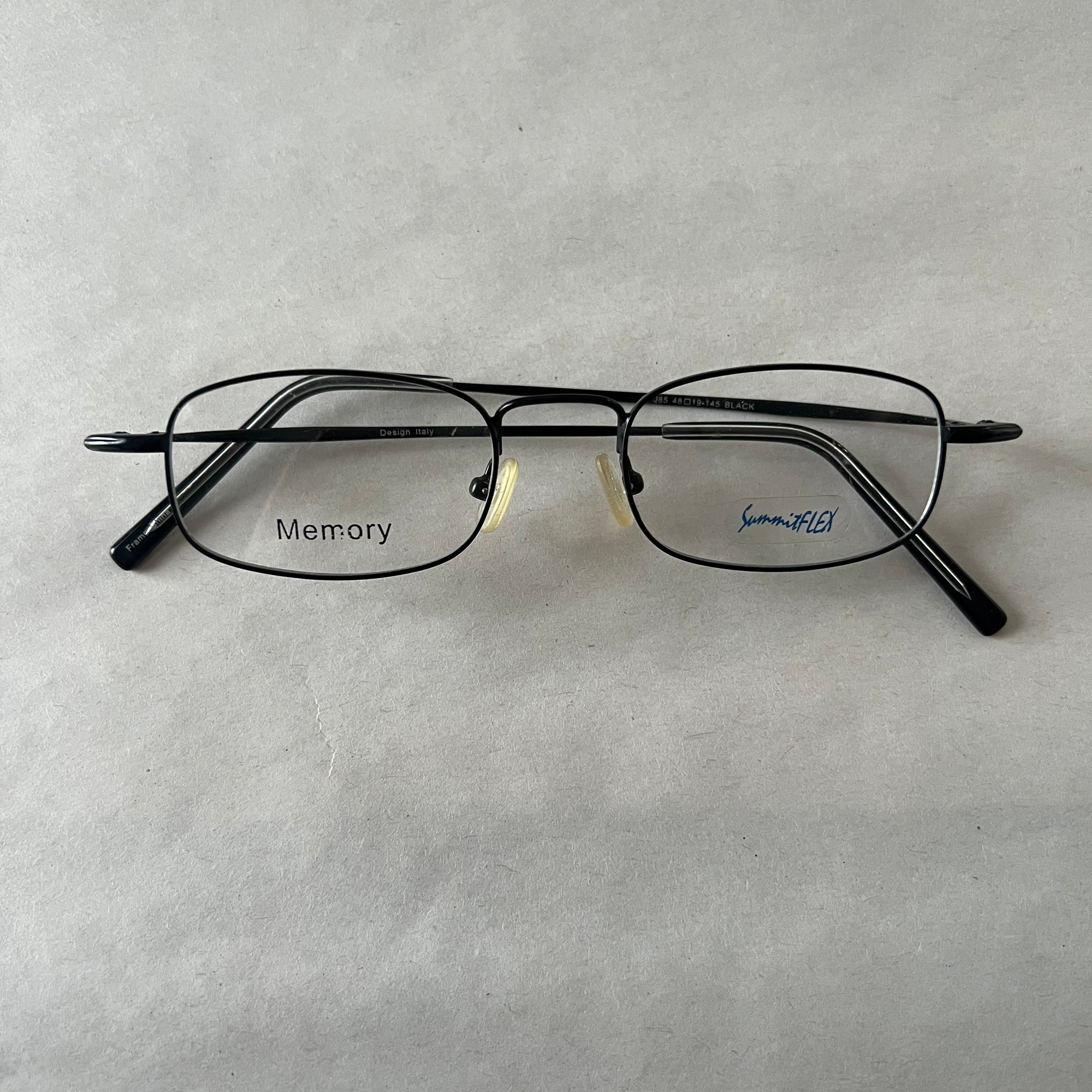 Men's Design Italy J85 Black (Includes Single Vision Polycarbonate Lens)