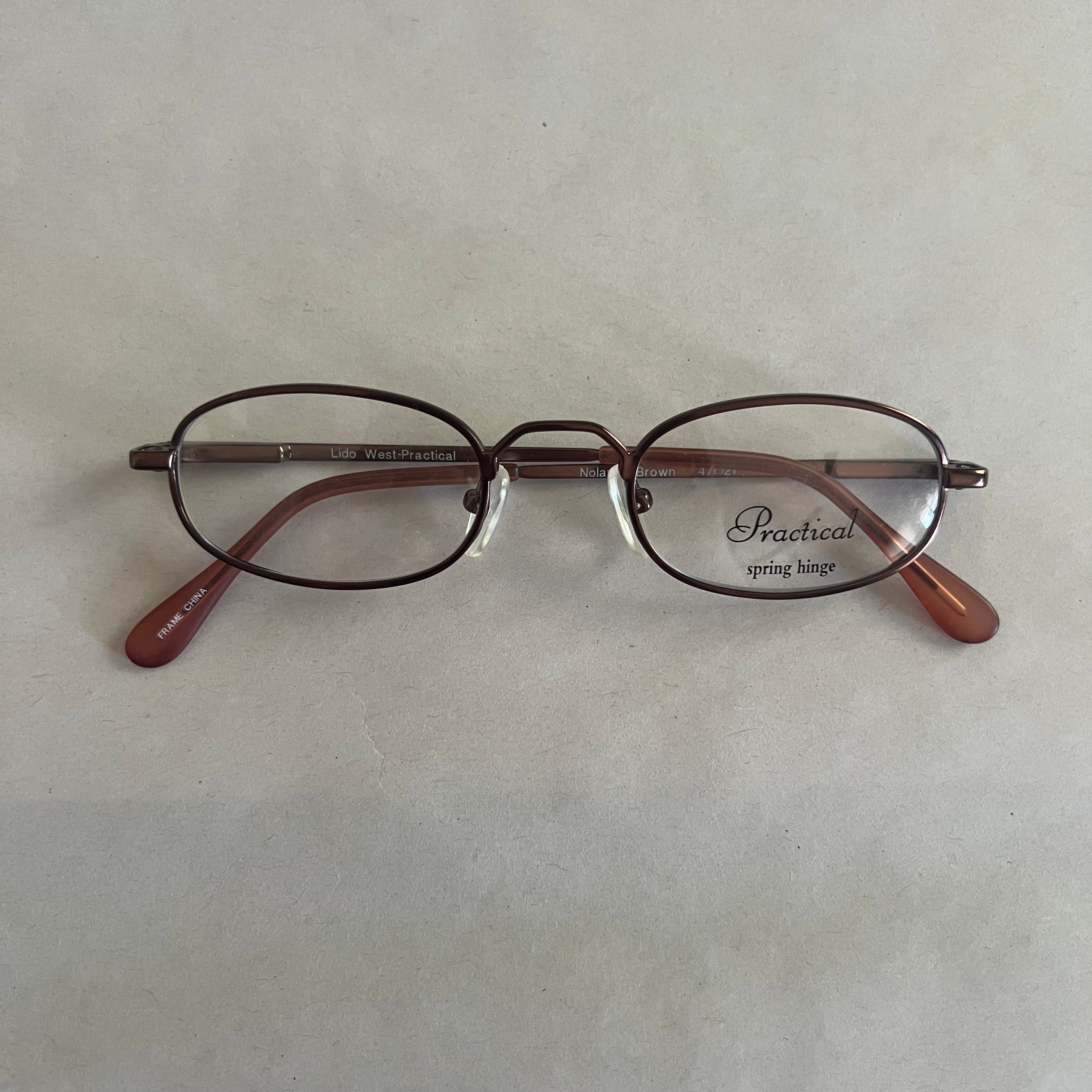 Men's Lido West-Practical Nolan Brown (Includes Single Vision Polycarbonate Lens)
