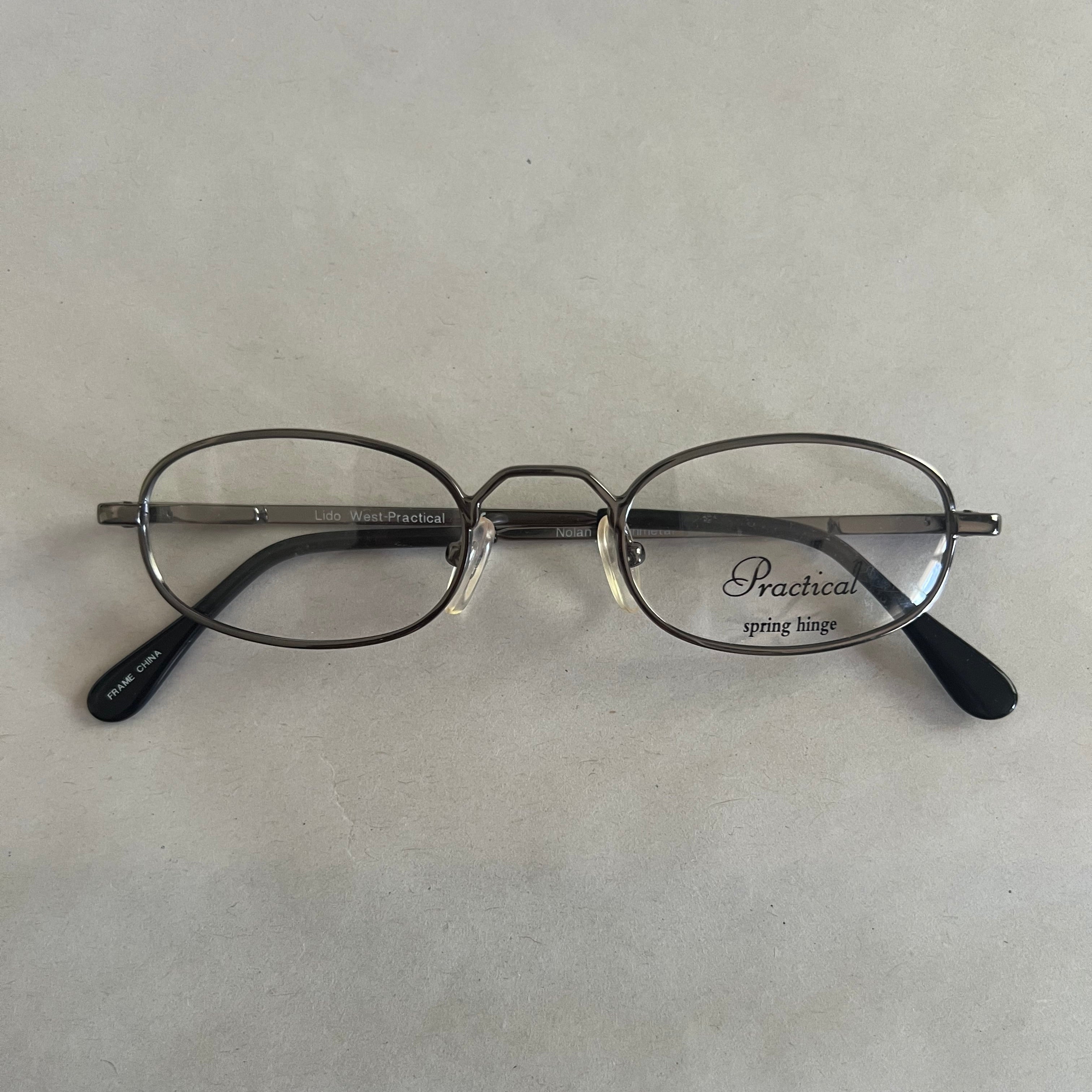 Men's Lido West-Practical Nolan Gunmetal (Includes Single Vision Polycarbonate Lens)