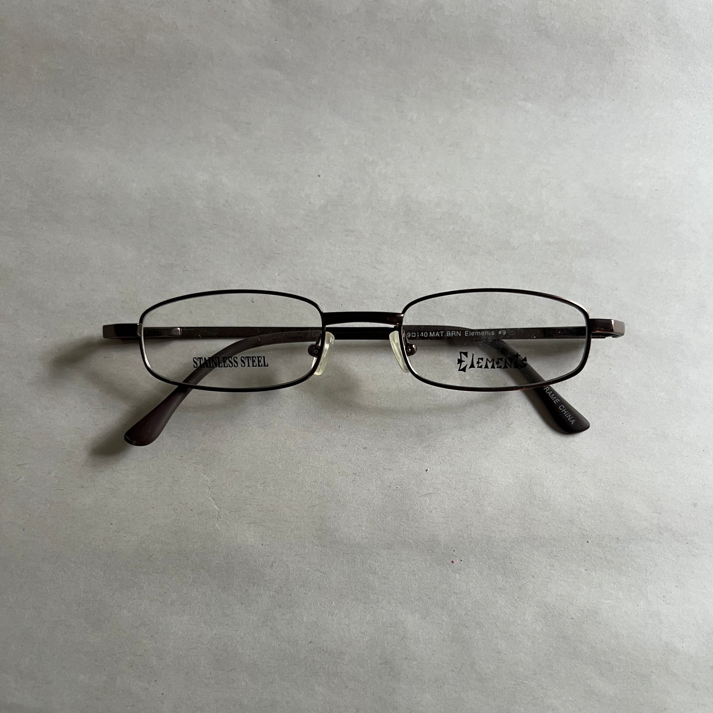 Men's Elements #9 Mat. Brown (Includes Single Vision Polycarbonate Lens)