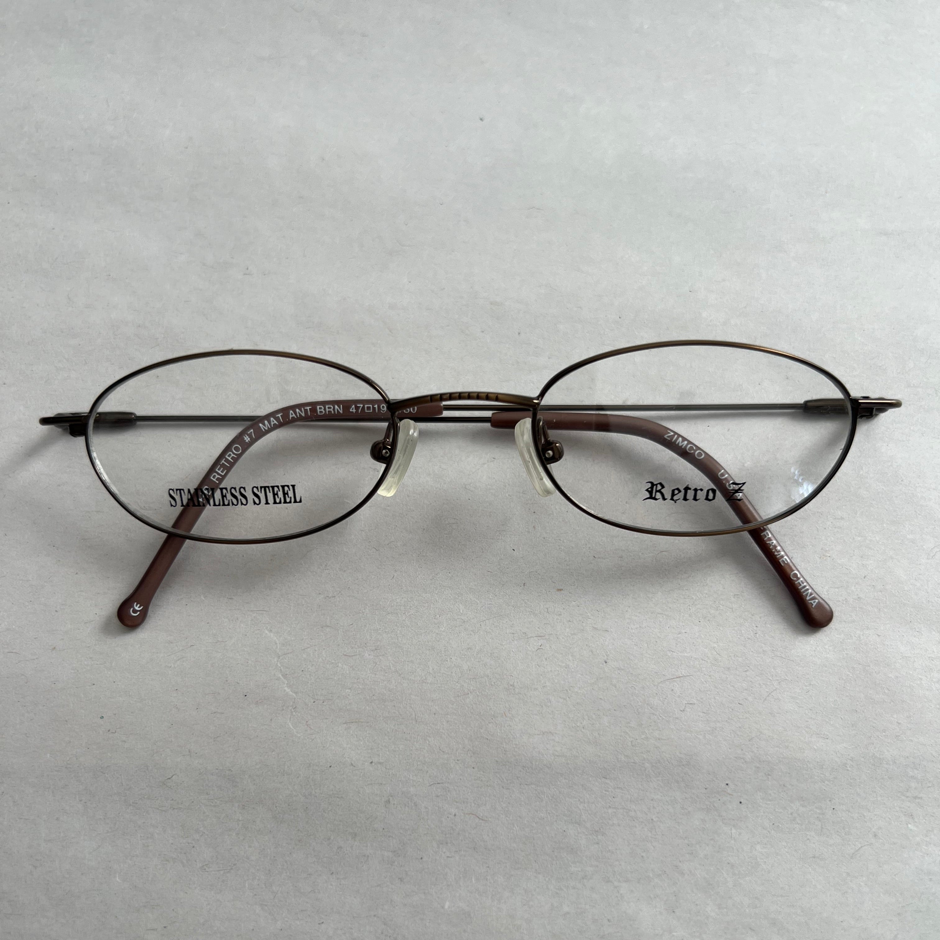 Women's Retro Z HB Retro #7 Mat. Antique Brown (Includes Single Vision Polycarbonate Lens)