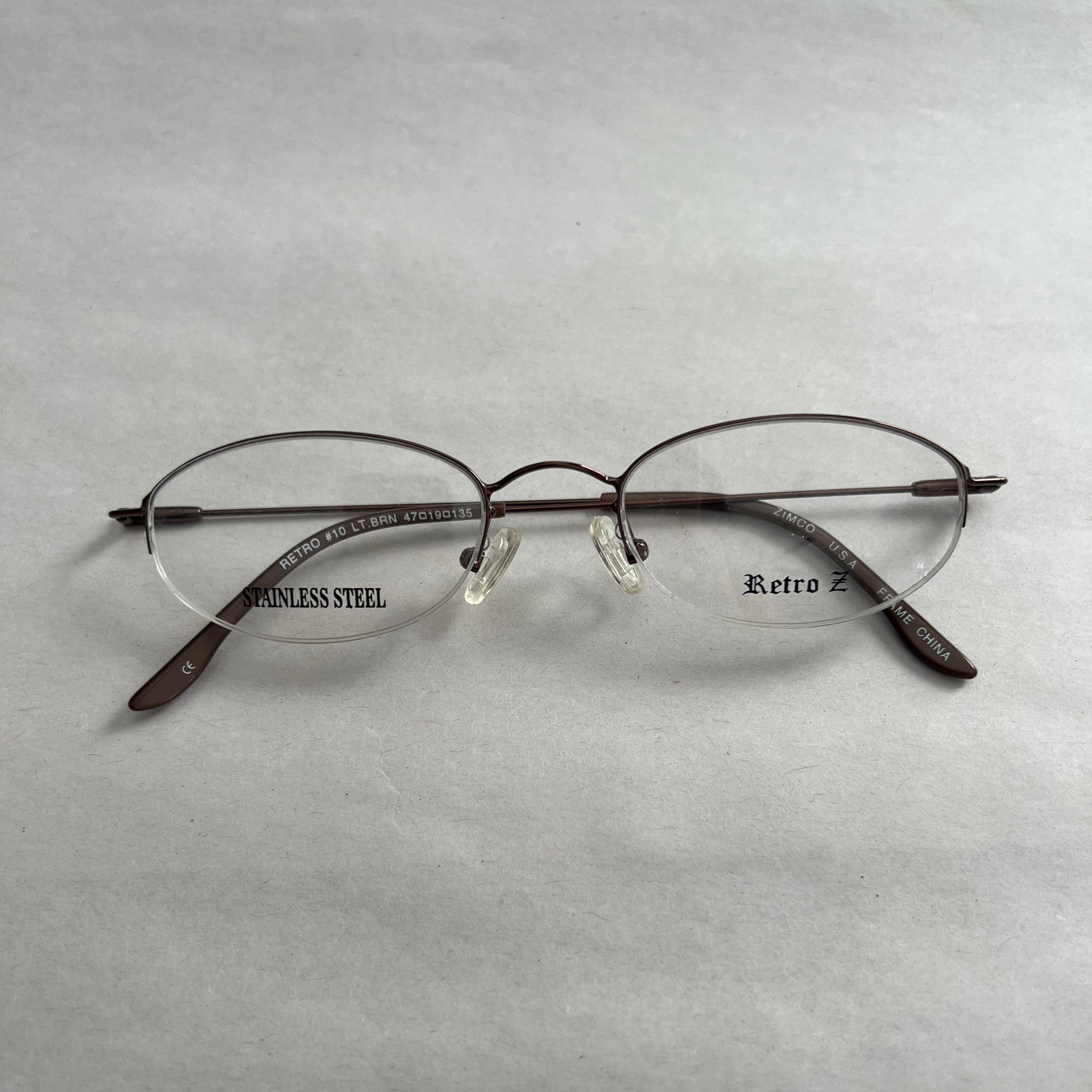 Women's Retro Z Retro #10 Light Brown (Includes Single Vision Polycarbonate Lens)