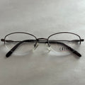 Women's Casino Eyewear A-123 Satin Brown (Includes Single Vision Polycarbonate Lens)