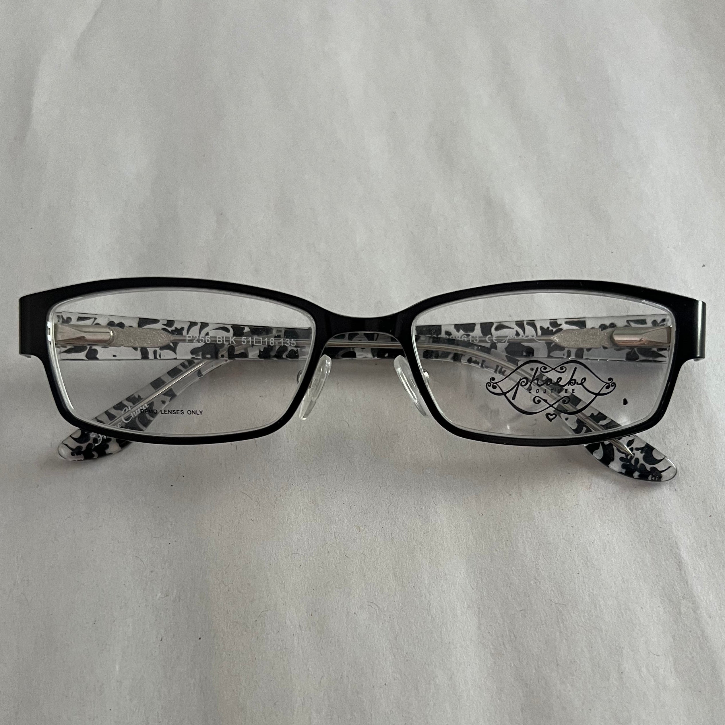 Women's Phoebe Couture P256 Black (Includes Single Vision Polycarbonate Lens)