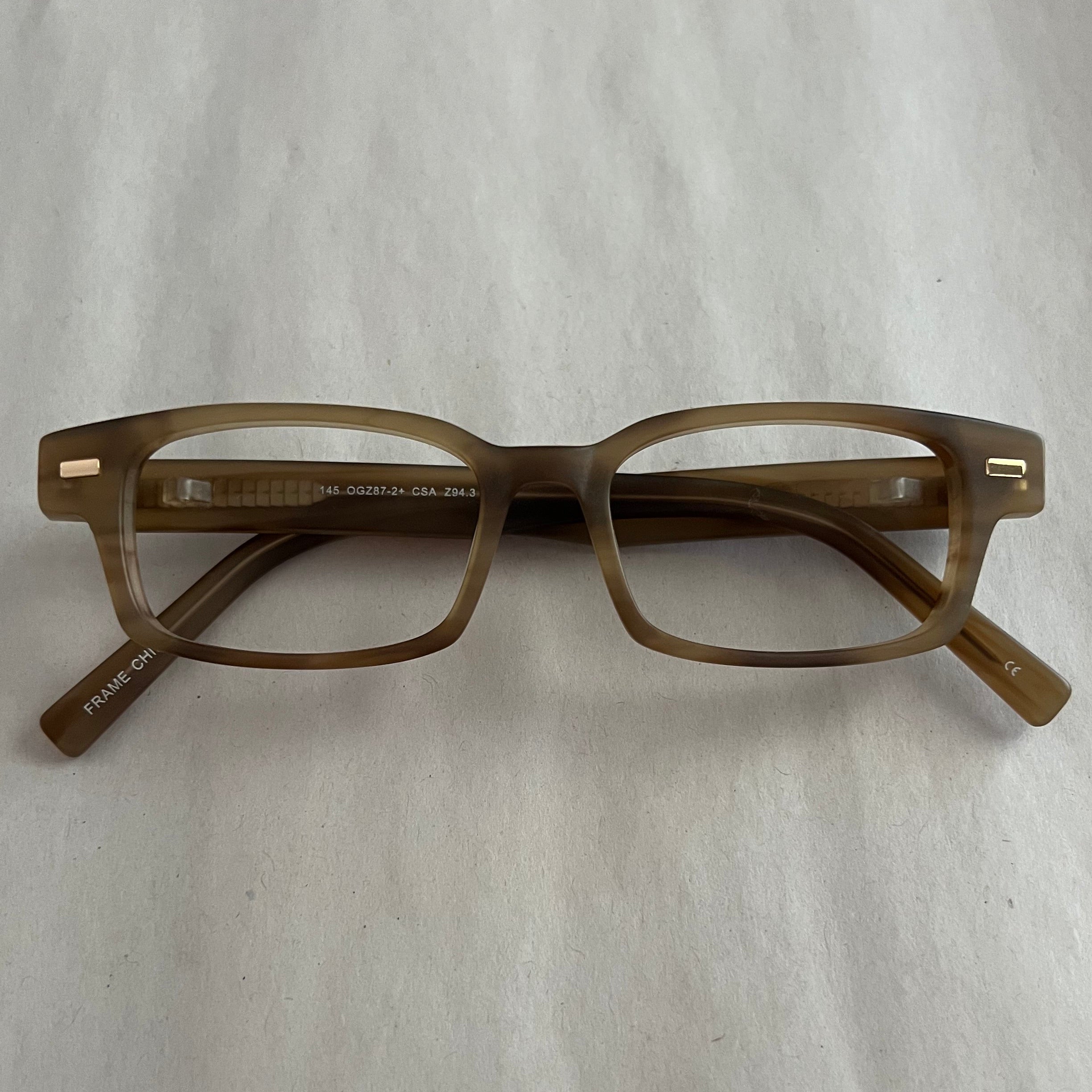 Safety Frames OG-014 Tortoise (Includes Single Vision Polycarbonate Impact Resistant Lens)