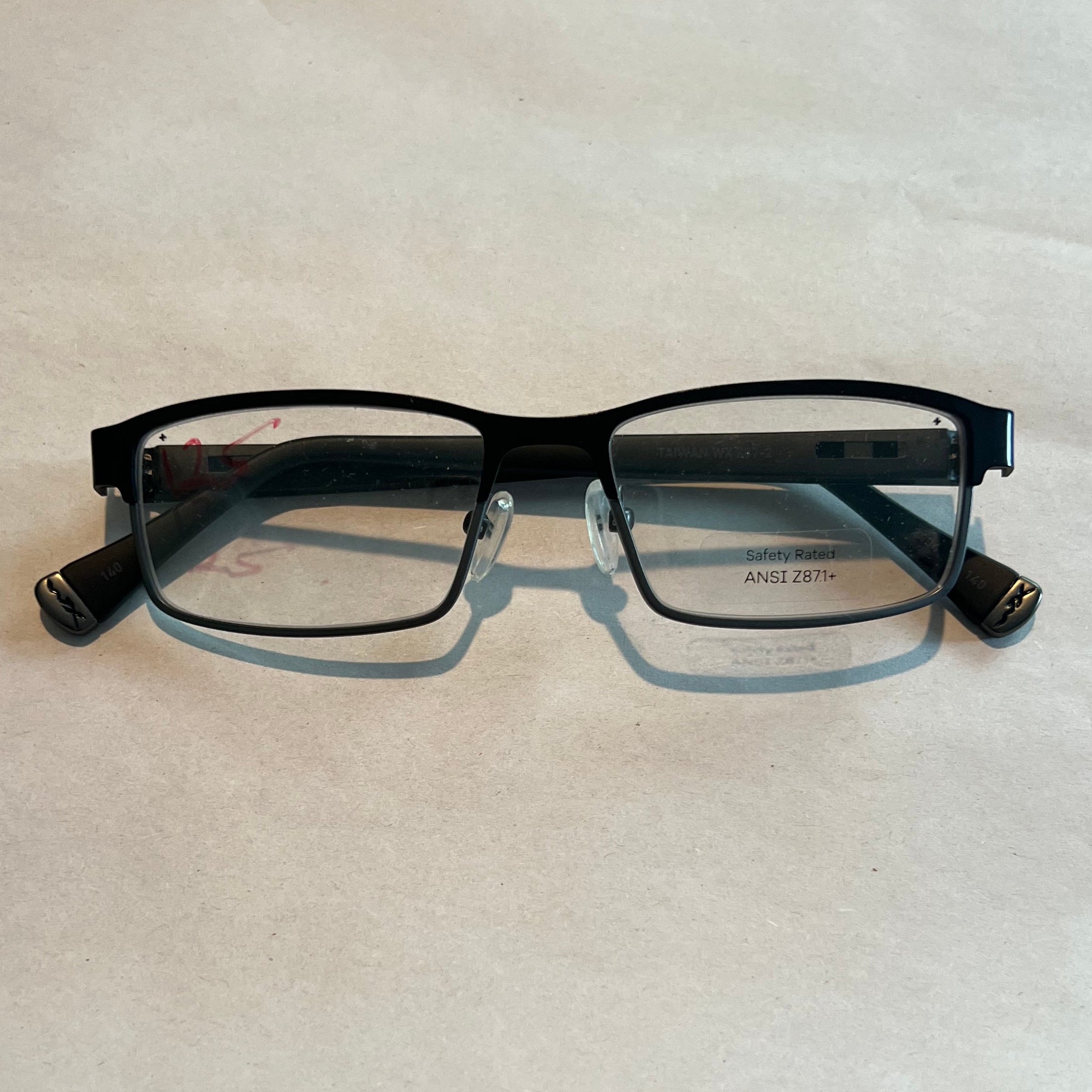 Safety Frames Wiley X Fusion Z87-2 Gray/Black (Includes Single Vision Lens)