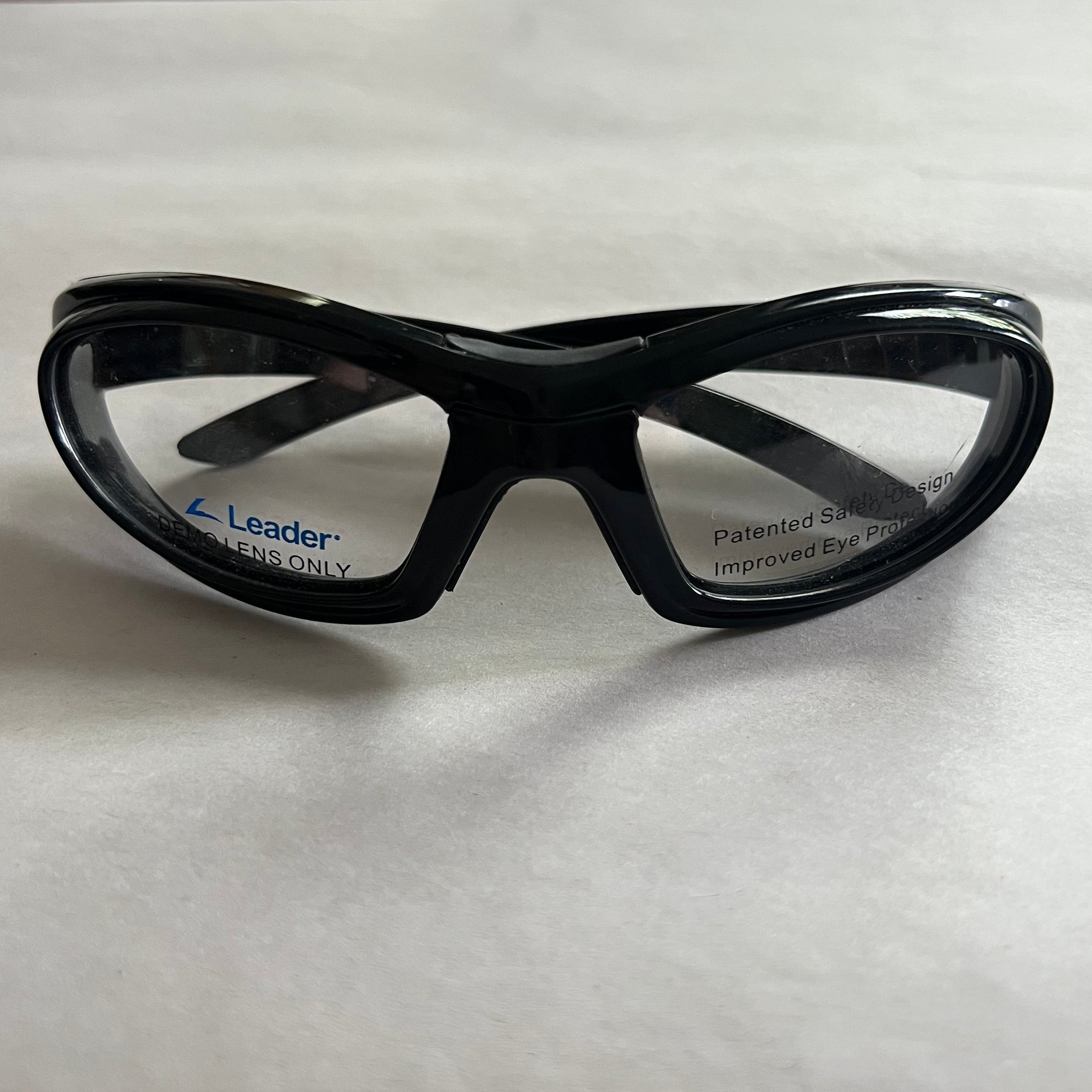 Safety Frame Hilco Leader ASTM F803 Black (Includes Single Vision Polycarbonate Lens)
