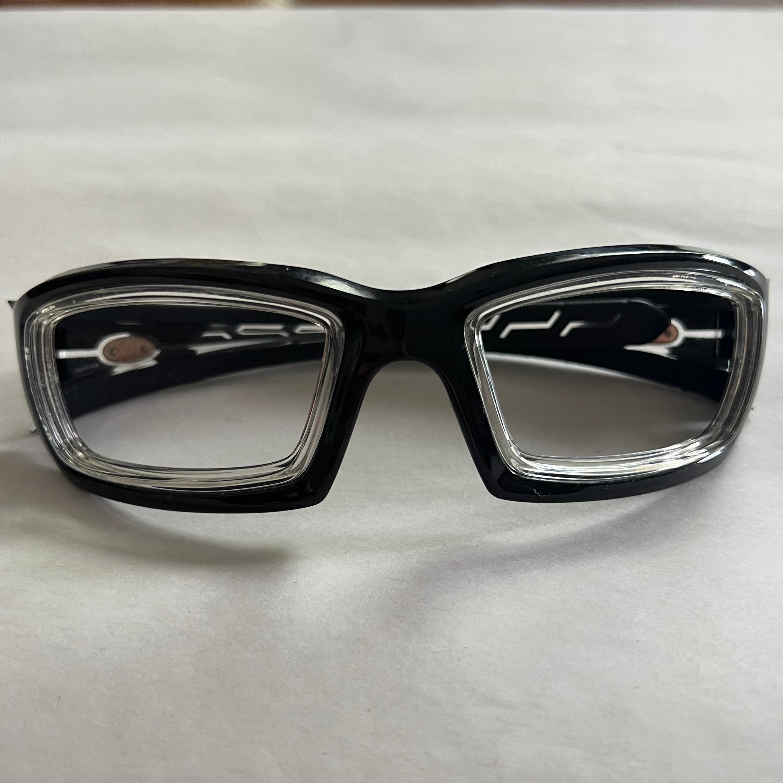 Safety Frame US Safety Z87-2+ Black/Crystal (Includes Single Vision or No-Line Progressive Lens)