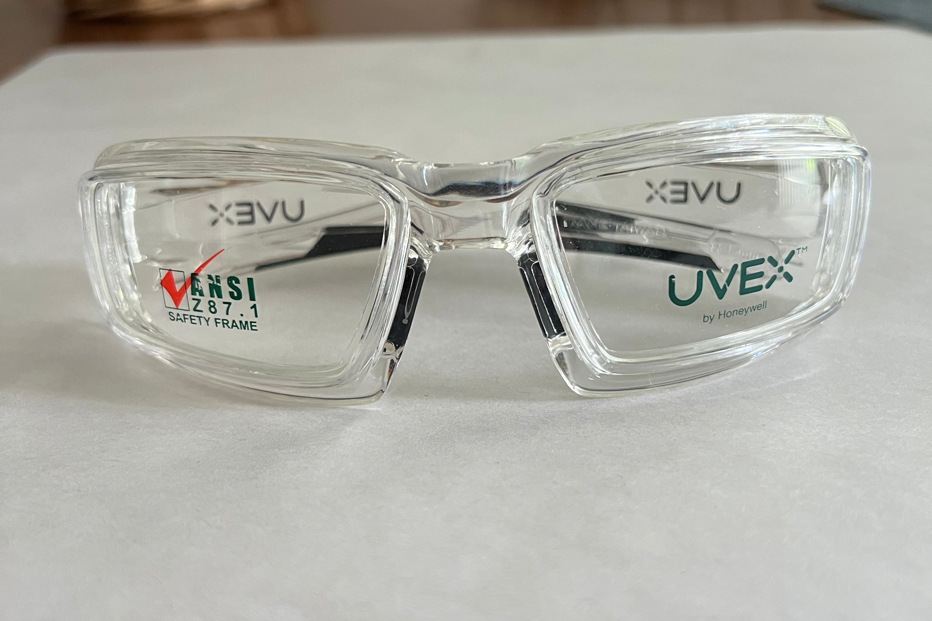 Safety Frame Uvex by Honeywell SW10 Clear (Includes Single Vision or No-Line Progressive Lens)