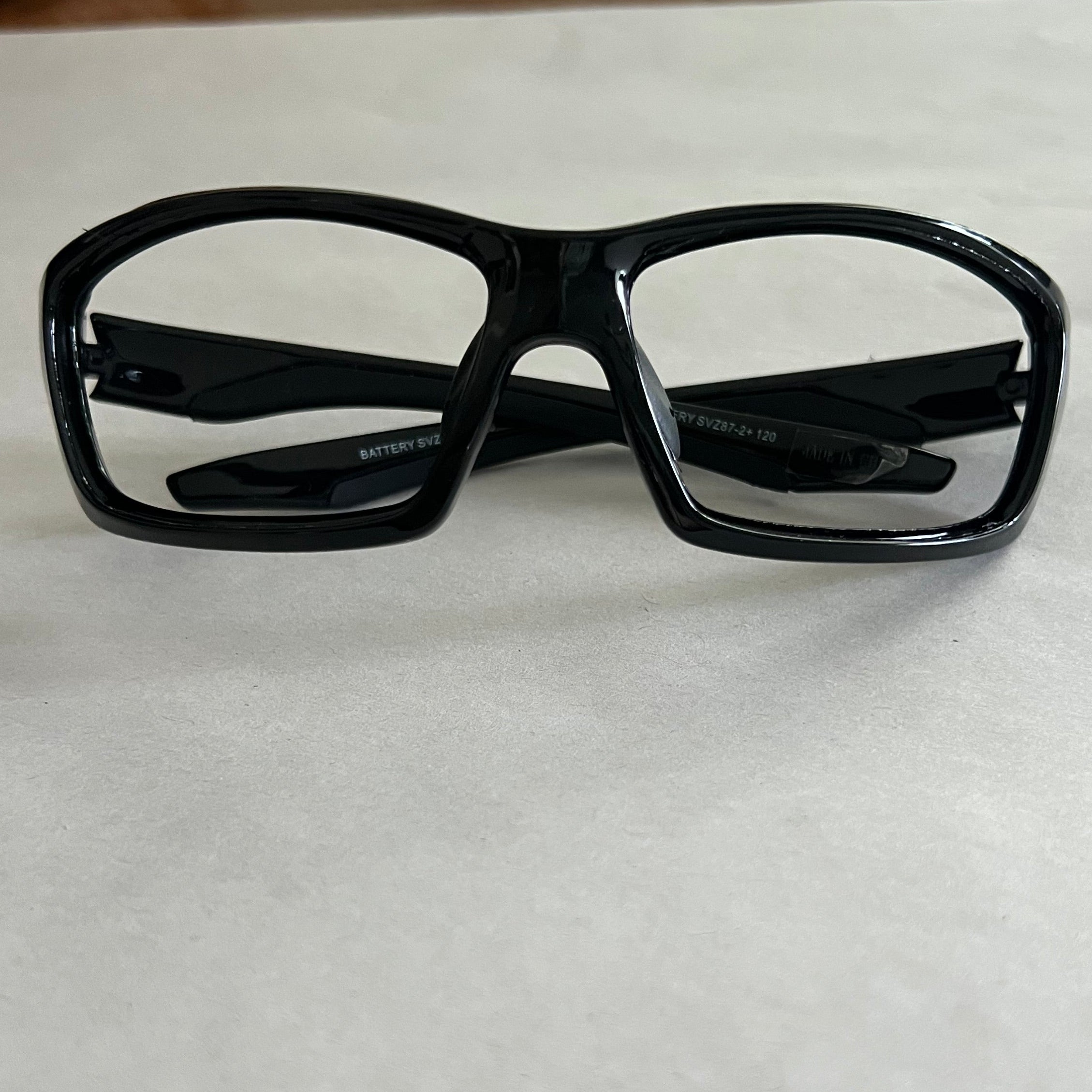 Safety Frame Stoggles Battery SVZ87-2+ Black (Includes Single Vision or No-Line Progressive Lens)