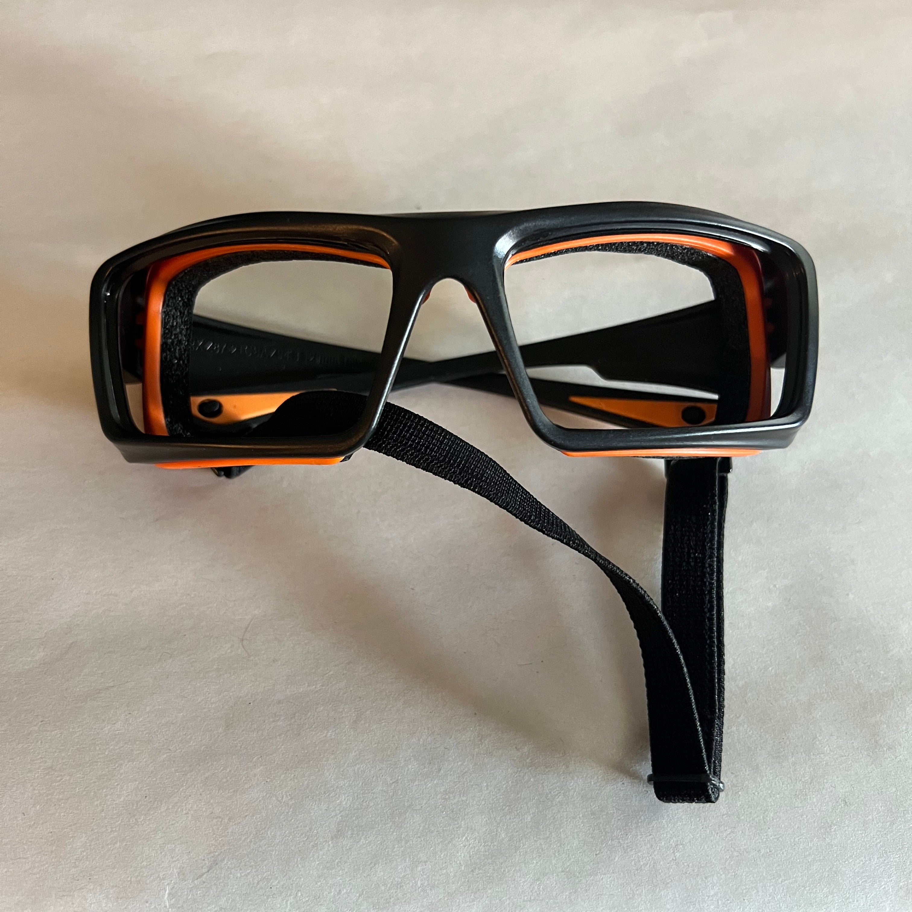 Safety Frame Armourx 6006 Orange/Black (Includes Single Vision Polycarbonate Lens)