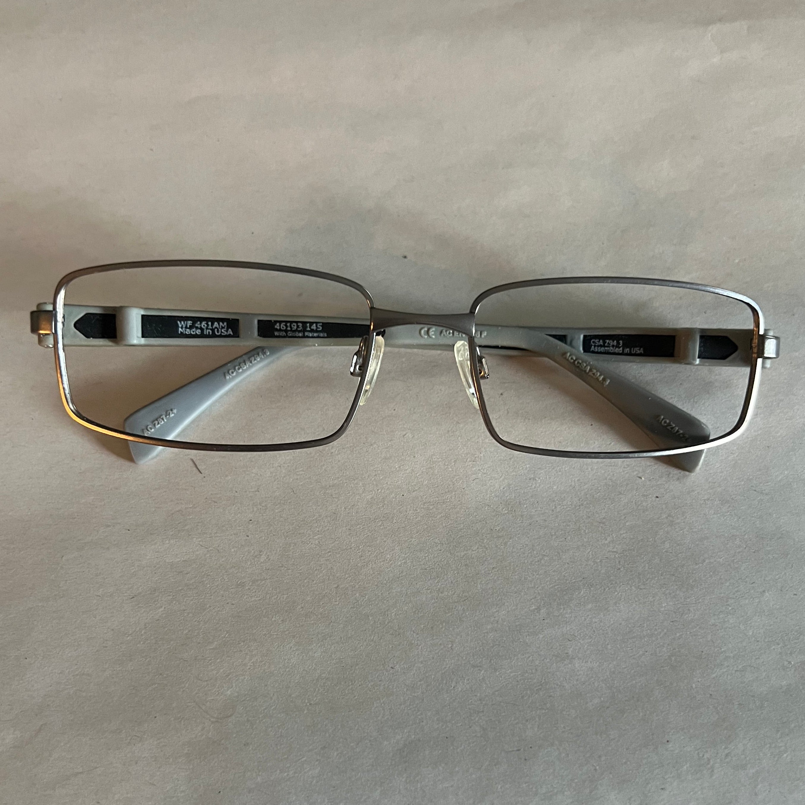Safety Frame Artcraft 46193 Gray (Includes Single Vision Polycarbonate Lens)