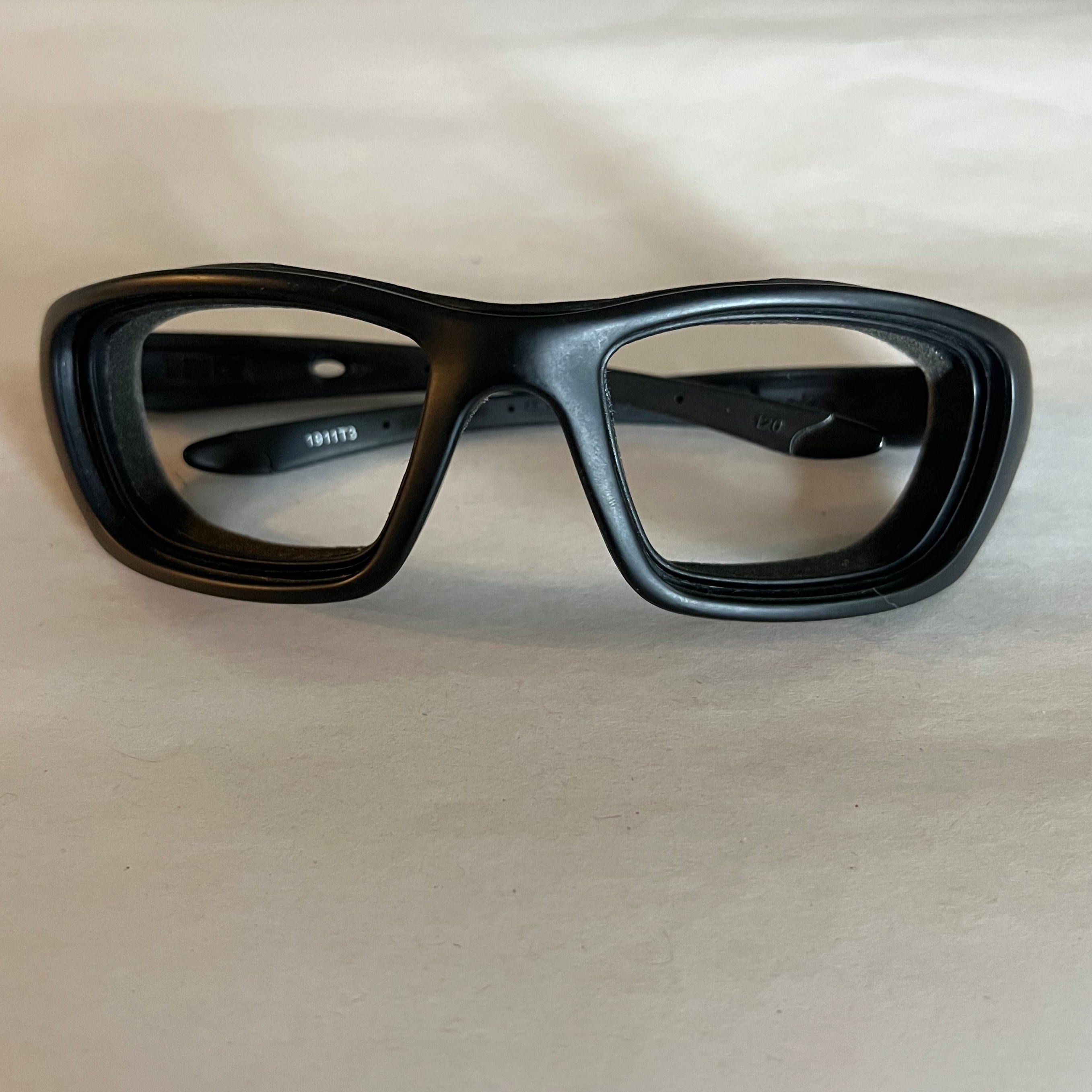 Safety Frame Wiley X Brick Black (Includes Single Vision Polycarbonate Lens)