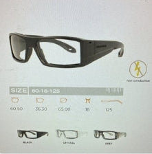 Safety Frame ARMOURX 6009 (Includes Single Vision or No-Line Progressive Wrapped Lens)