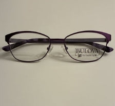 Women's Bulova Twist Titanium Trinity Violet (Includes Single Vision Polycarbonate Lens)