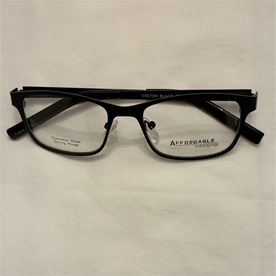 Kid's Boy Affordable Designs Colton Black (Includes Single Vision Polycarbonate Lens)