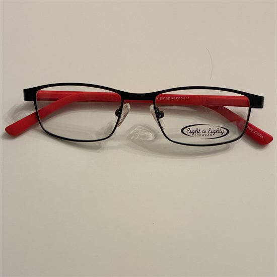 Kid's Boy Eight to Eighty Archie Red (Includes Single Vision Polycarbonate Lens)