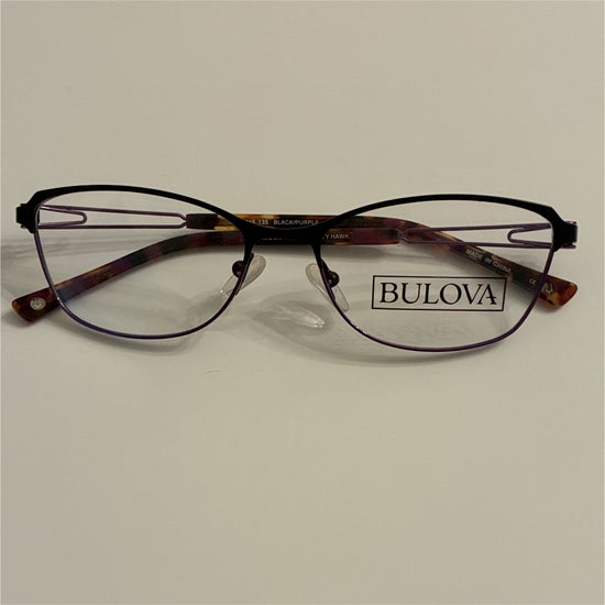 Women's Bulova Kitty Hawk Black/Purple (Includes Single Vision Polycarbonate Lens)