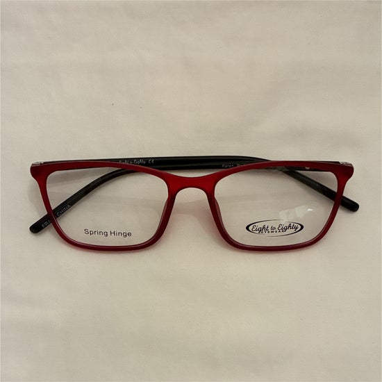 Women's Eight to Eighty Karen Red (Includes Single Vision Polycarbonate Lens)