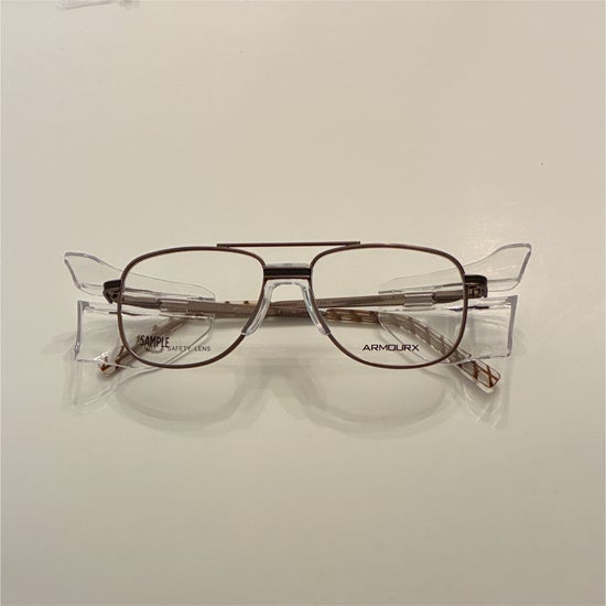 Safety Frame ARMOURX 7007 Non-Wrapped (Includes Single Vision Polycarbonate Lens)