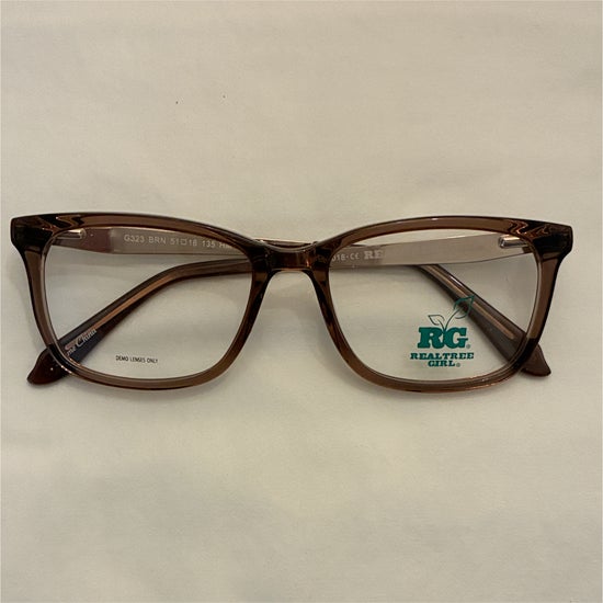 Kid's Girl Realtree Girl G323 Brown (Includes Single Vision Polycarbonate Lens)