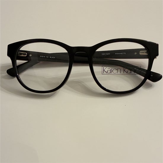 Women's Karen Kane Mignonette Black (Includes Single Vision Polycarbonate Lens)