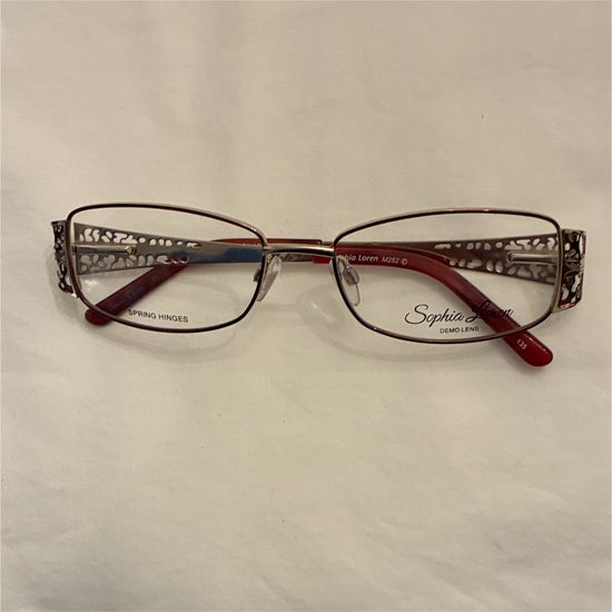 Women's Sophia Loren M252 Brown (Includes Single Vision Polycarbonate Lens)