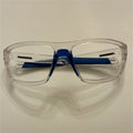 Safety Frame ARMOURX 6019 Crystal/Blue Wrapped (Includes Single Vision or No-Line Progressive Wrapped Lens)