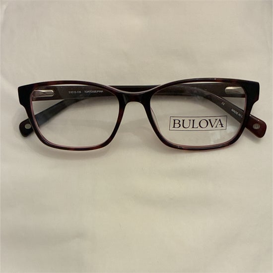 Women's Bulova Buckingham Tortoise/Pink (Includes Single Vision Polycarbonate Lens)