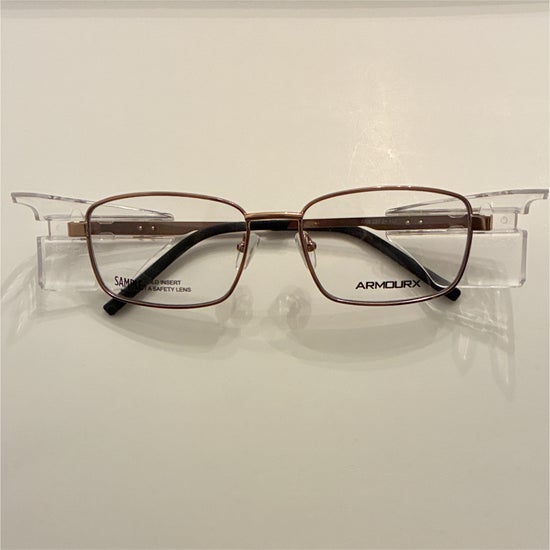 Safety Frame ARMOURX 3001P Non-Wrapped (Includes Single Vision Polycarbonate Lens)