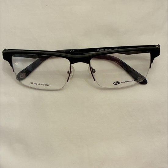 Men's Gargoyles Elgin Black (Includes Single Vision Polycarbonate Lens)