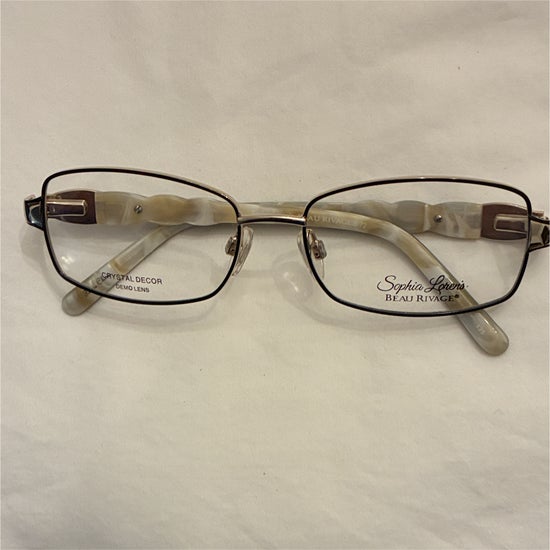 Women's Sophia Loren Beau Rivage 72 Black (Includes Single Vision Polycarbonate Lens)