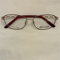 Women's Eight to Eighty Phyllis Burgundy (Includes Single Vision Polycarbonate Lens)