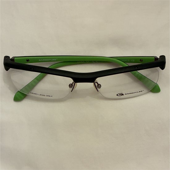 Men's Gargoyles Niantic Black/Green (Includes Single Vision Polycarbonate Lens)
