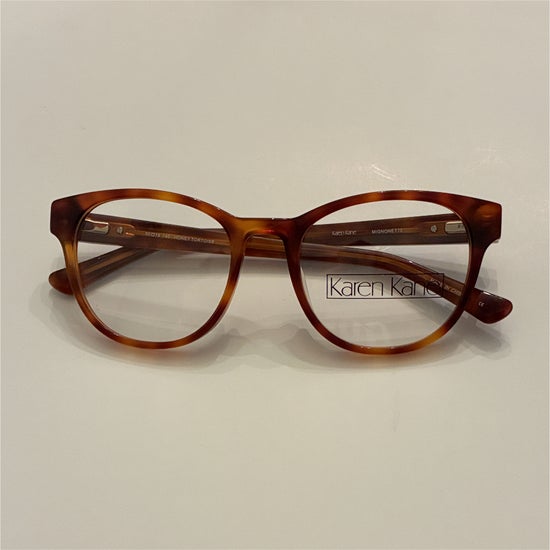 Women's Karen Kane Mignonette Honey Tortoise (Includes Single Vision Polycarbonate Lens)