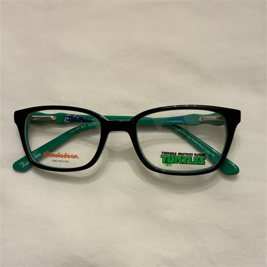 Kid's Girl TMNT Valiant Black/Green (Includes Single Vision Polycarbonate Lens)
