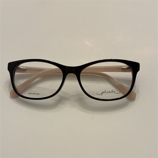 Women's Phoebe Black/Pink (Includes Single Vision Polycarbonate Lens)