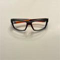 Safety Frame ARMOURX 6019 Grey/Orange Wrapped (Includes Single Vision or No-Line Progressive Wrapped Lens)