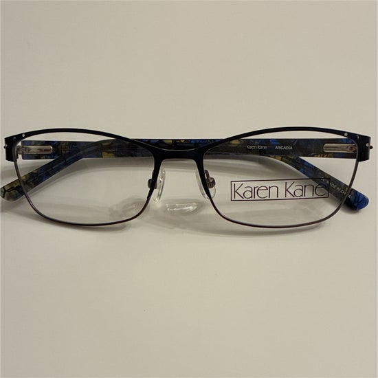 Women's Karen Kane Arcadia Navy (Includes Single Vision Polycarbonate Lens)