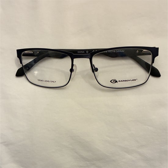 Men's Gargoyles Maxen Navy (Includes Single Vision Polycarbonate Lens)