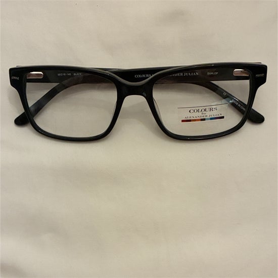 Women's Colours Dunlop Black (Includes Single Vision Polycarbonate Lens)