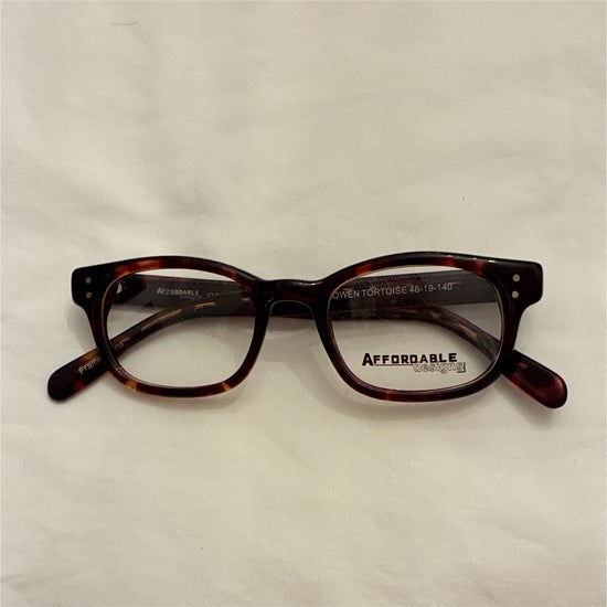 Men's Affordable Designs Owen Tortoise (Includes Single Vision Polycarbonate Lens)