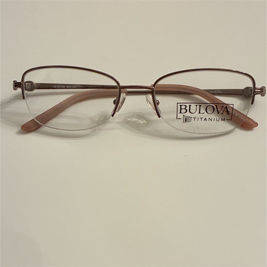 Women's Bulova Twist Titanium Ashburn Brown (Includes Single Vision Polycarbonate Lens)