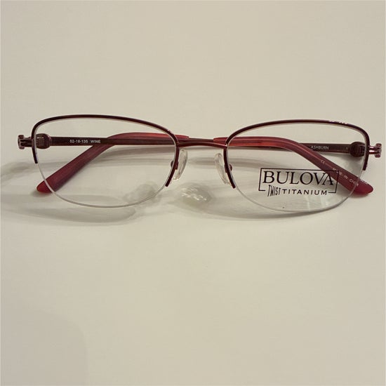 Women's Bulova Twist Titanium Ashburn Wine (Incudes Single Vision Polycarbonate Lens)