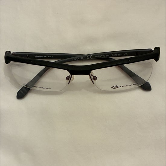 Men's Gargoyles Niantic Black (Includes Single Vision Polycarbonate Lens)