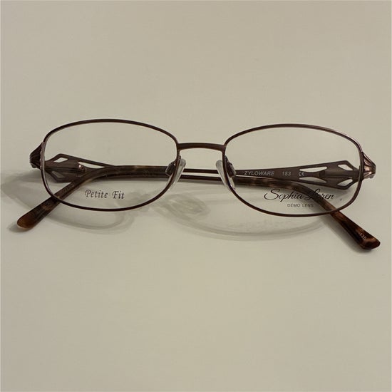 Women's Sophia Loren M247 Brown (Includes Single Vision Polycarbonate Lens)