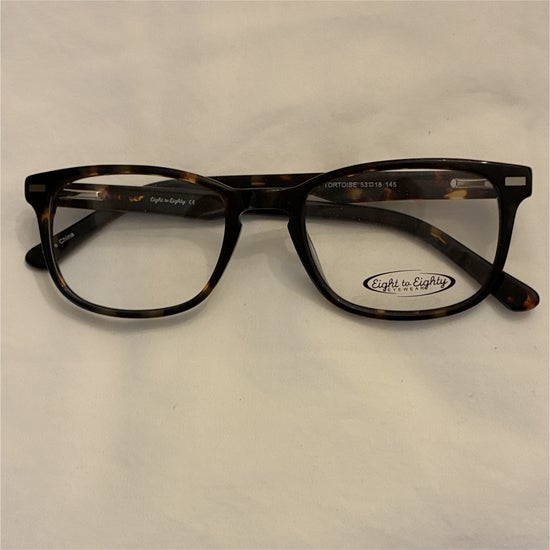Men's Eight to Eighty Milo Tortoise (Includes Single Vision Polycarbonate Lens)