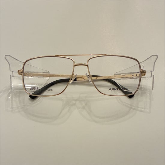 Safety Frame ARMOURX 3000P Non-Wrapped (Includes Single Vision Polycarbonate Lens)